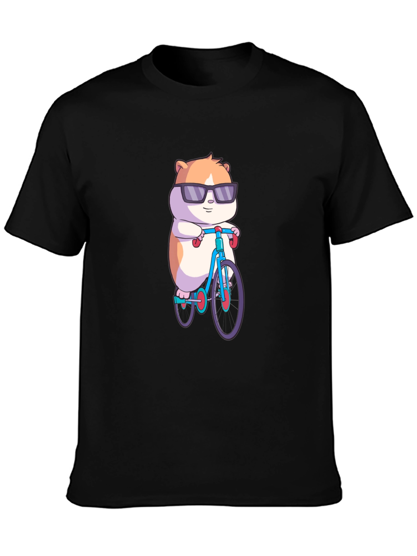 Cool Hamster Biking T-Shirt