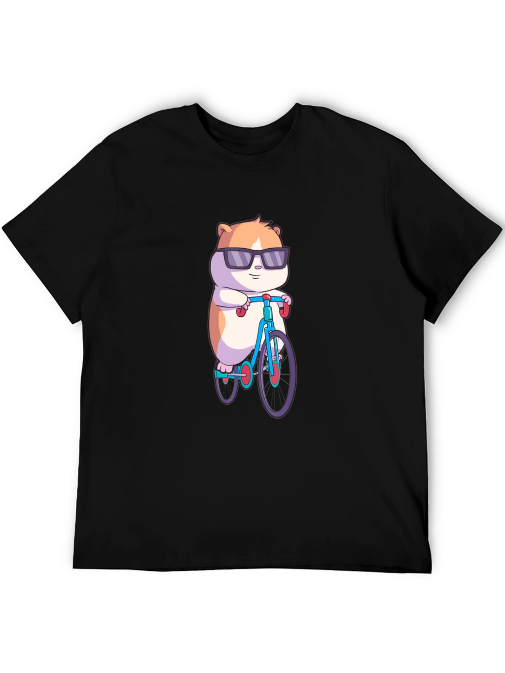 Cool Hamster Biking T-Shirt