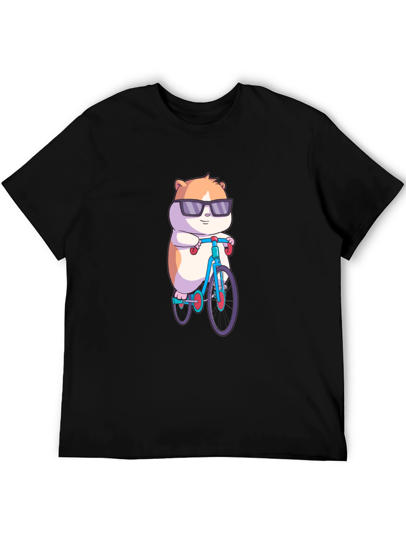 Cool Hamster Biking T-Shirt