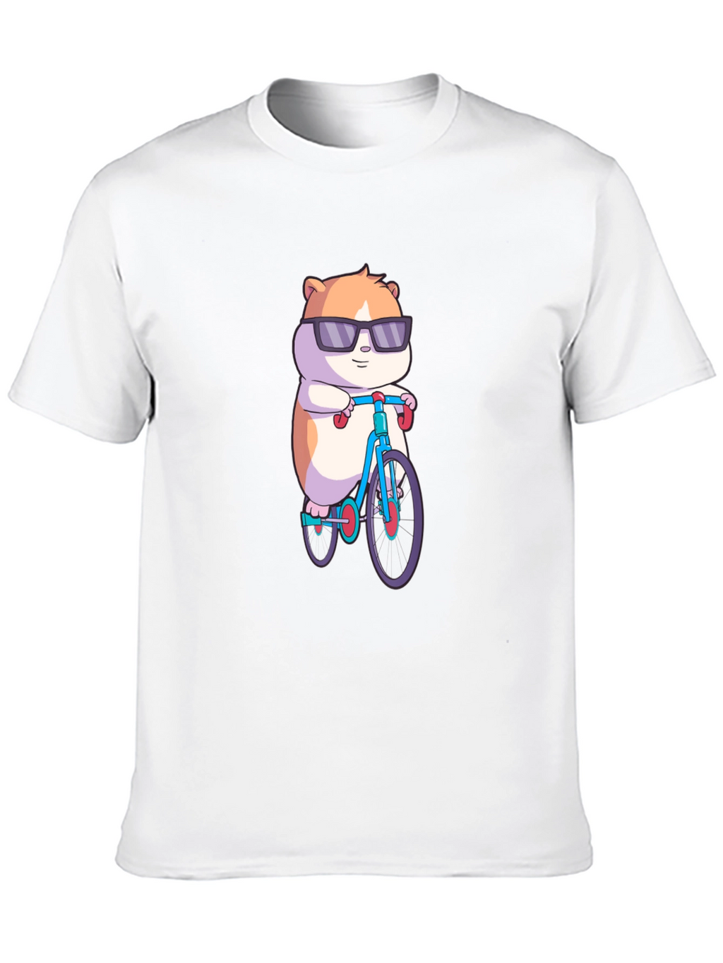 Cool Hamster Biking T-Shirt