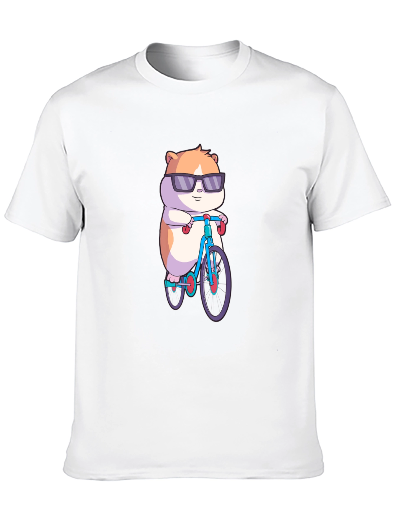 Cool Hamster Biking T-Shirt